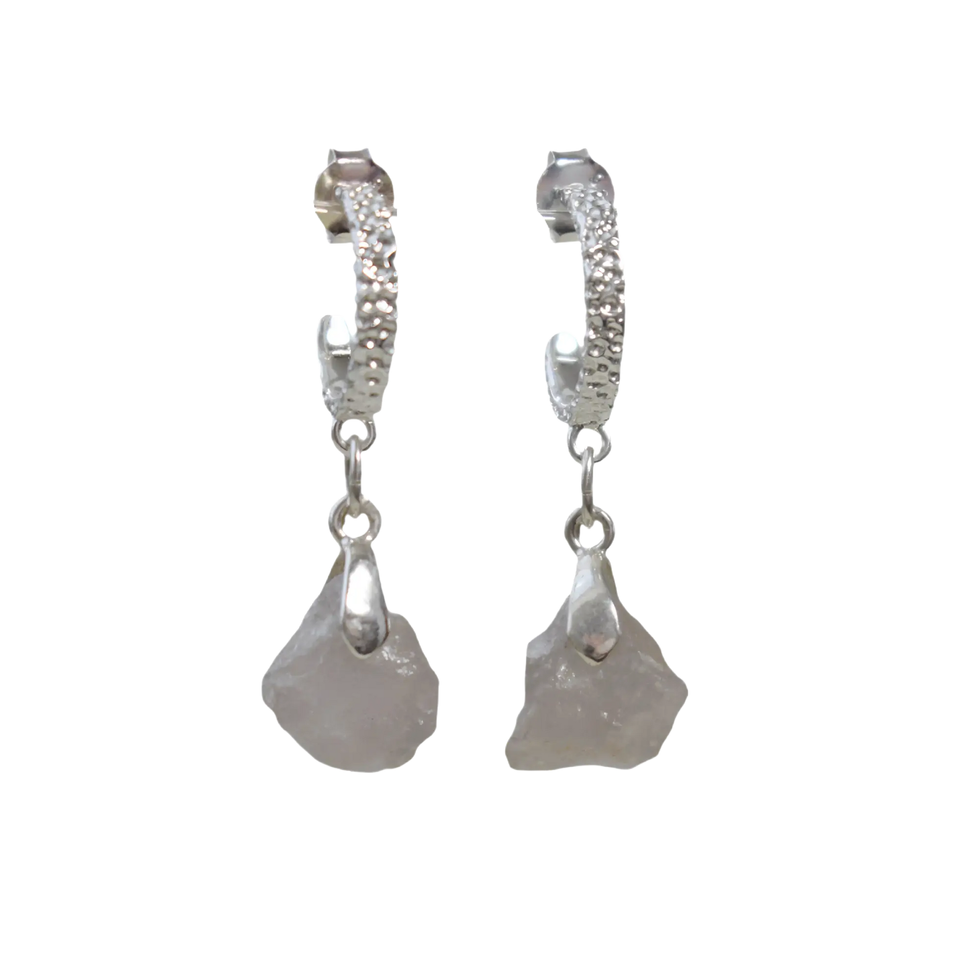 Quartz Earrings OOAK* Adrian Parker