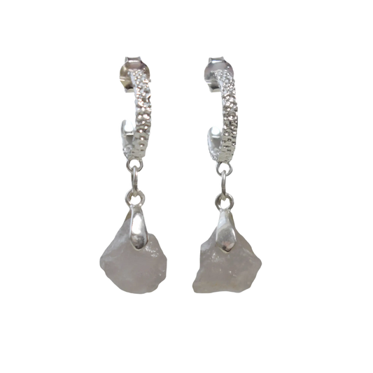 Quartz Earrings OOAK* Adrian Parker